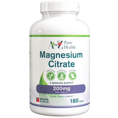 Magnesium Citrate, 200mg