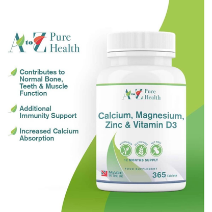 Calcium Magnesium, Zinc & Vitamin D3