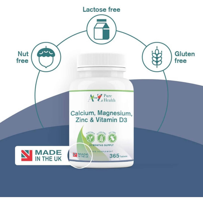 Calcium Magnesium, Zinc & Vitamin D3