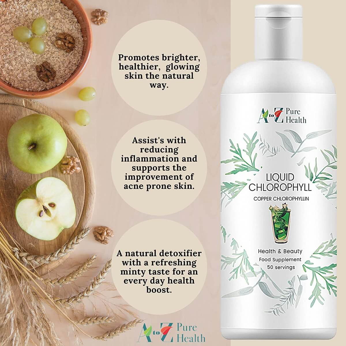 Liquid Chlorophyll (Mint Flavour)