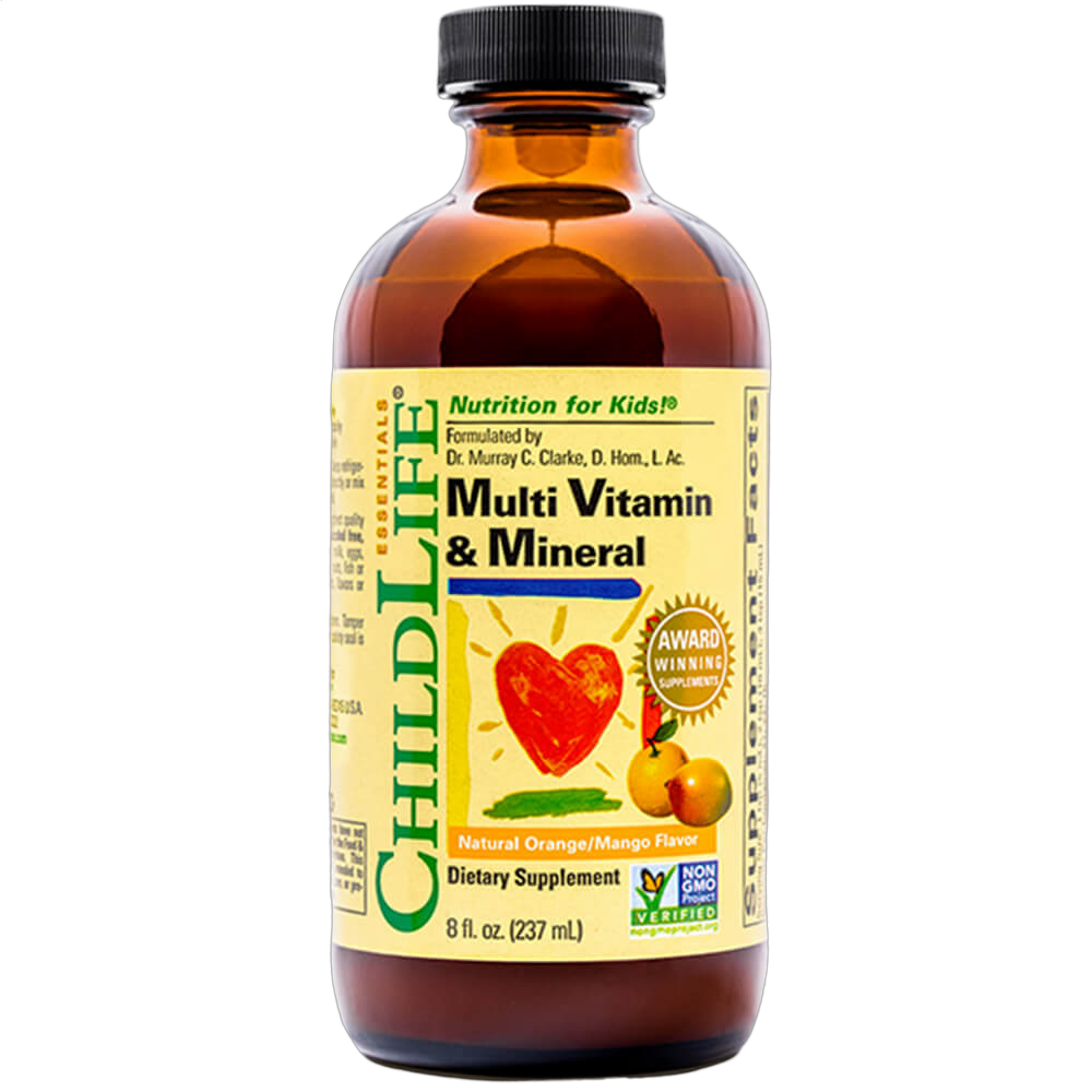 Liquid Multi Vitamin & Mineral, Orange/Mango Flavour