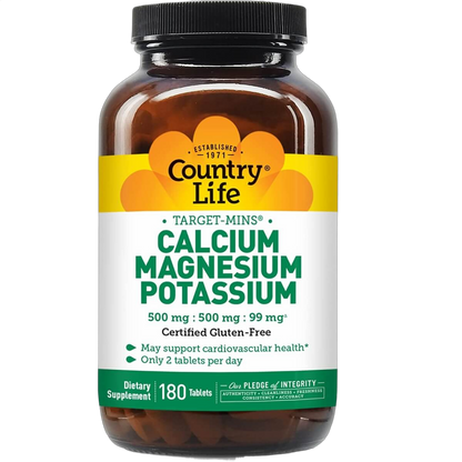 Target-Mins Calcium Magnesium Potassium