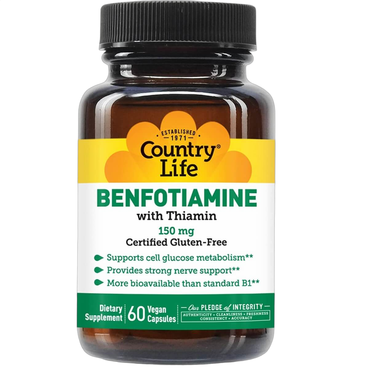 Benfotiamine with Thiamin, 150mg