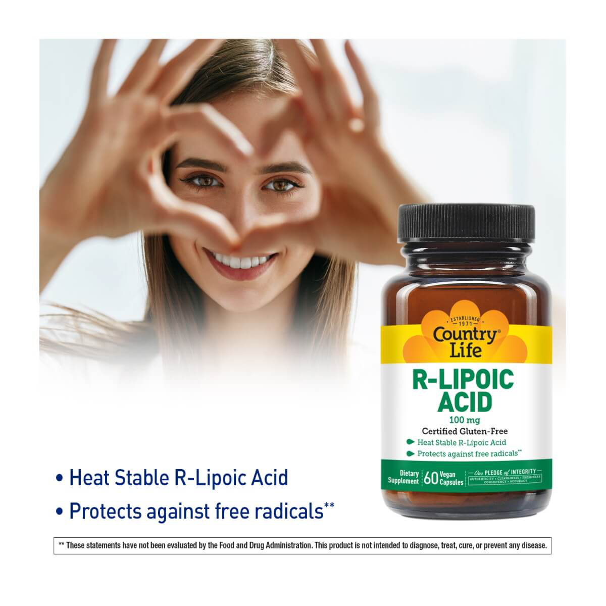 R-Lipoic Acid, 100mg