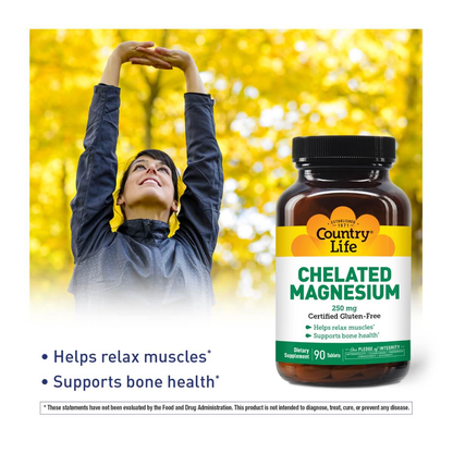 Chelated Magnesium, 250mg