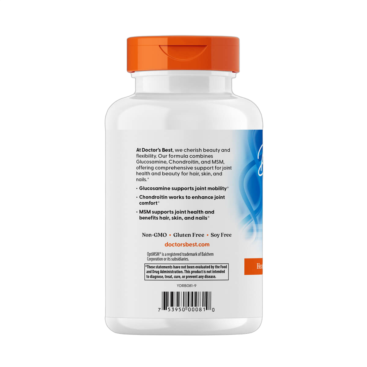 Glucosamine Chondroitin MSM with OptiMSM