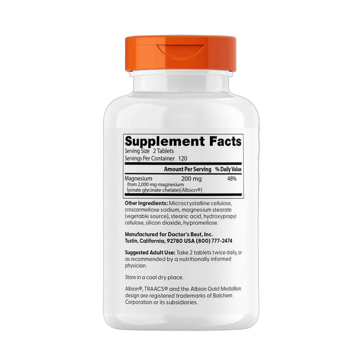 High Absorption Magnesium, 100mg