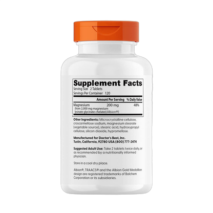 High Absorption Magnesium, 100mg