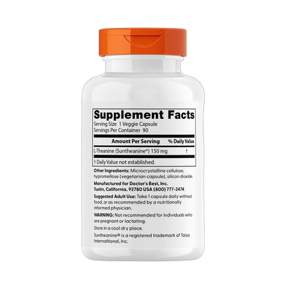 L-Theanine with Suntheanine, 150mg