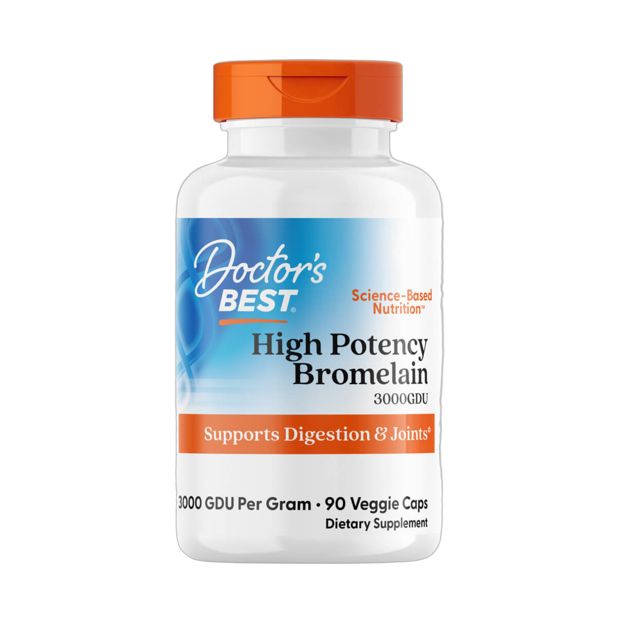 High Potency Bromelain 3000 GDU, 500mg