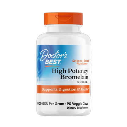 High Potency Bromelain 3000 GDU, 500mg