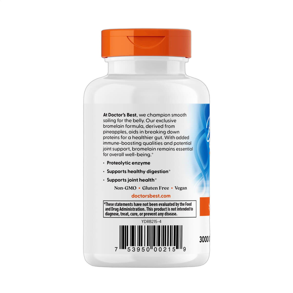 High Potency Bromelain 3000 GDU, 500mg