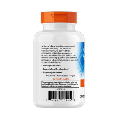 High Potency Bromelain 3000 GDU, 500mg
