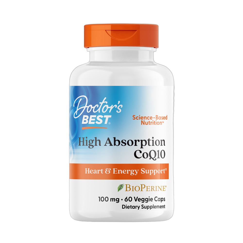 High Absorption CoQ10 with BioPerine, 100mg