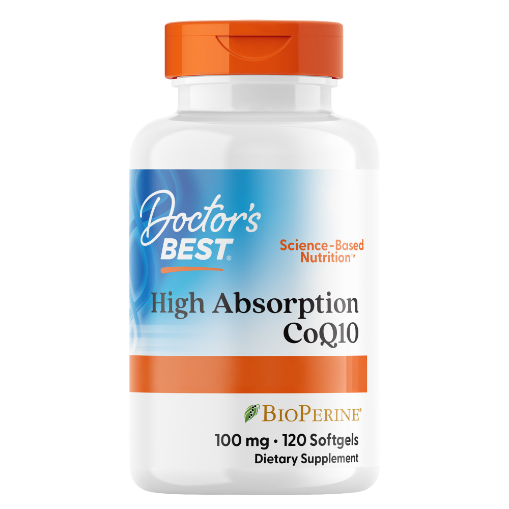 High Absorption CoQ10 with BioPerine, 100mg