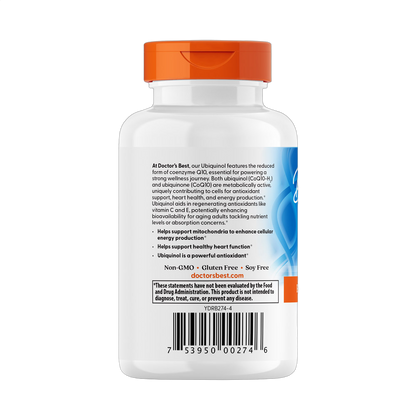 Ubiquinol with Kaneka, 200mg