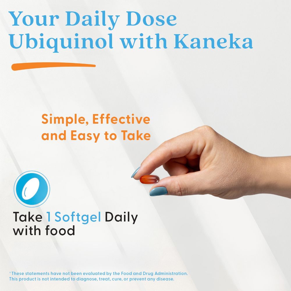 Ubiquinol with Kaneka, 200mg