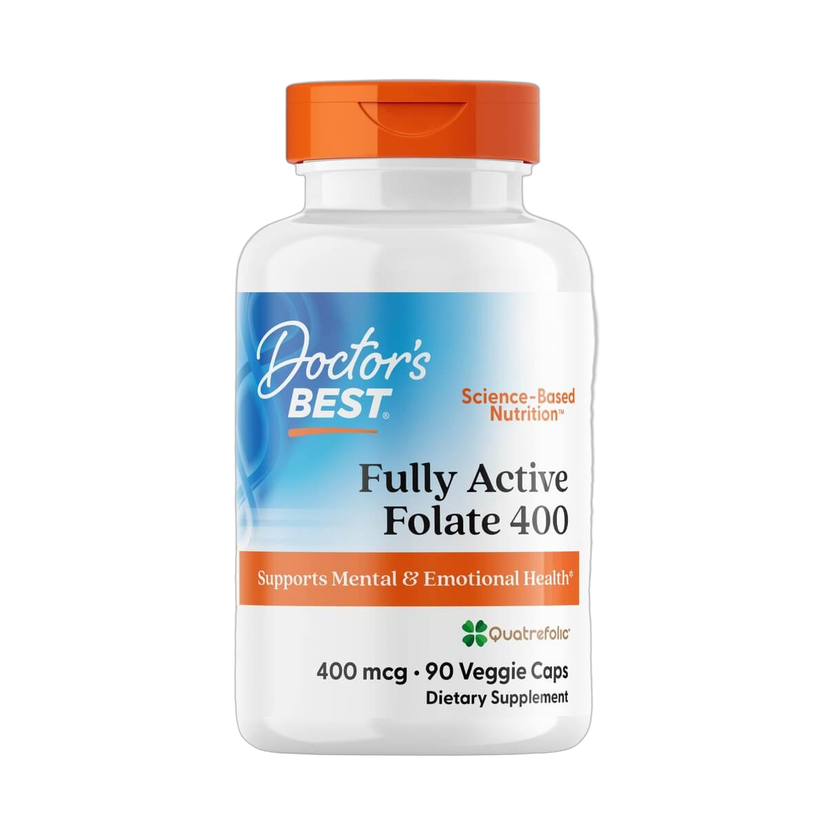 Fully Active Folate 400 with Quatrefolic, 400mcg