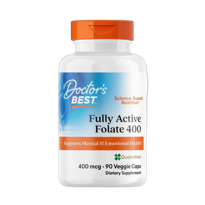 Fully Active Folate 400 with Quatrefolic, 400mcg