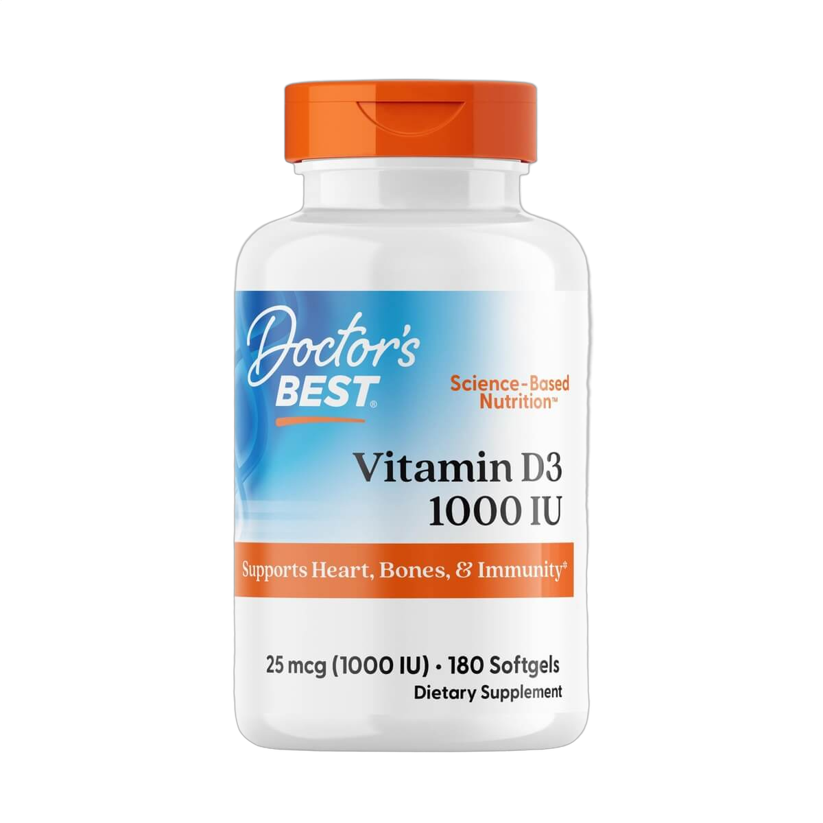 Vitamin D3, 25mcg (1000IU)