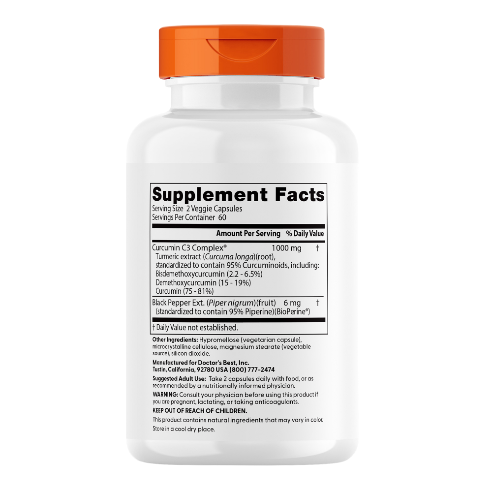 High Absorption Curcumin, 500mg