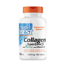 Collagen Types 1 and 3 with Peptan and Vitamin C, 1000mg