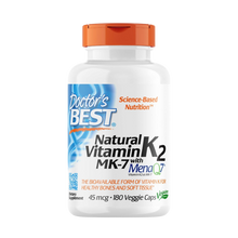 Natural Vitamin K2 MK-7 with MenaQ7, 45mg