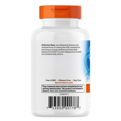 Ubiquinol with Kaneka, 50mg