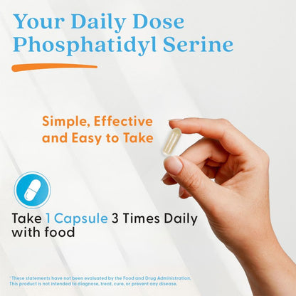 Phosphatidylserine with SerinAid, 100mg