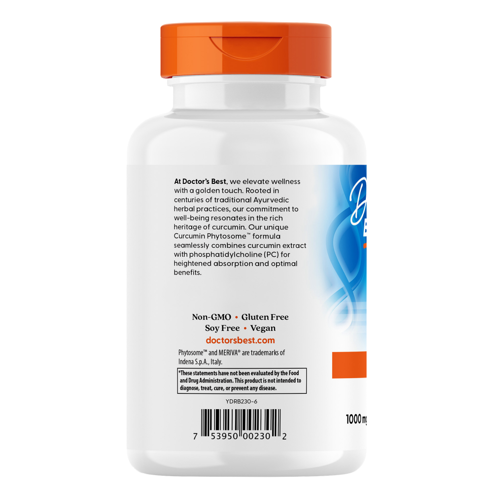 Curcumin Phytosome with Meriva, 500mg
