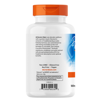 Curcumin Phytosome with Meriva, 500mg