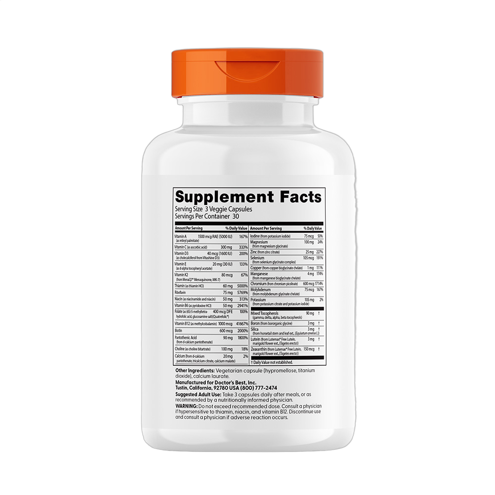Multi-Vitamin with Vitashine D3 and Quatrefolic