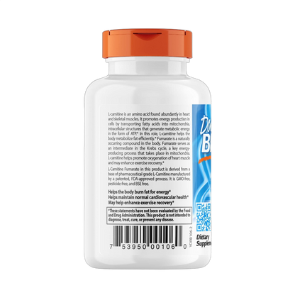 L-Carnitine Fumarate with Biosint Carnitines, 855mg