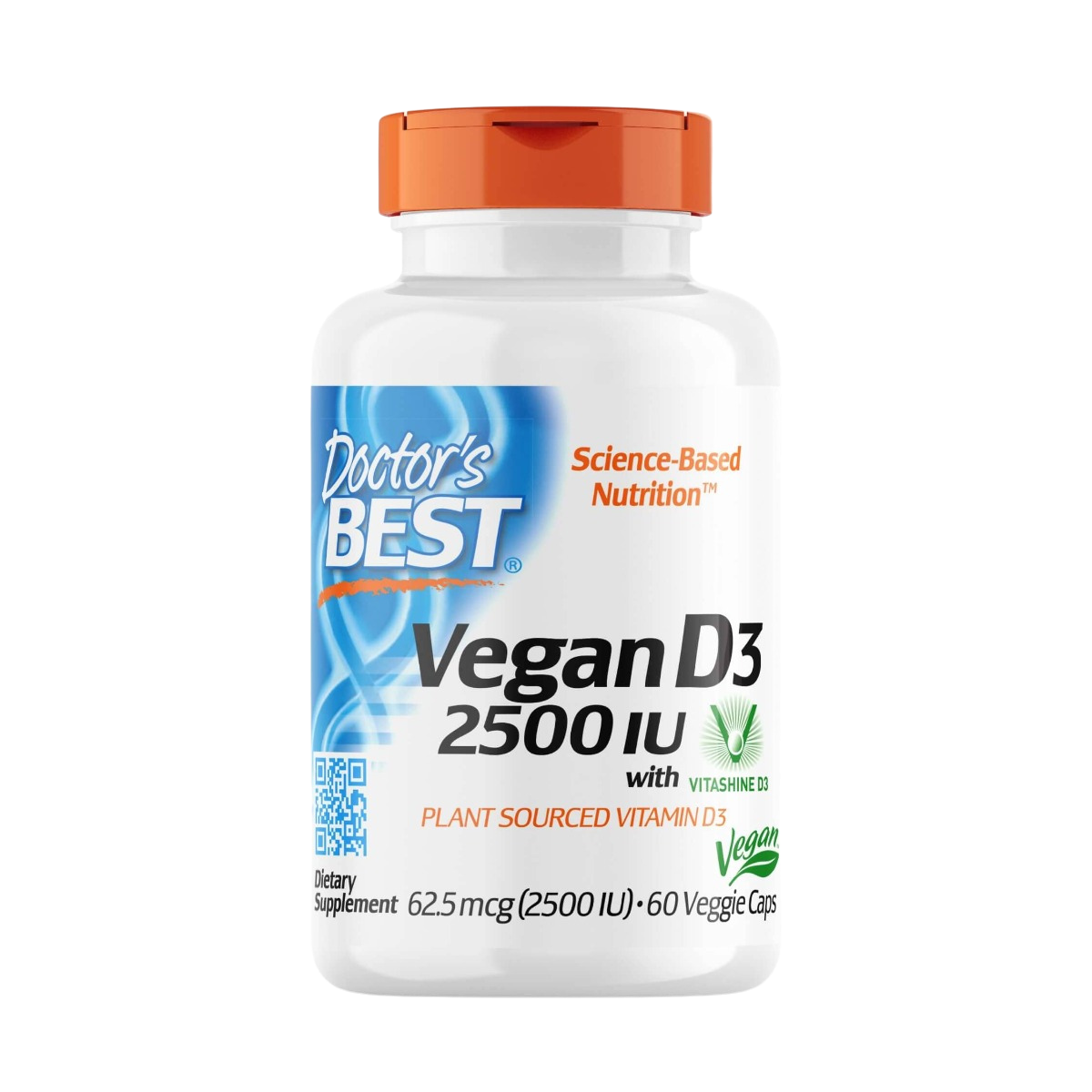 Vegan D3 with Vitashine D3, 2500IU