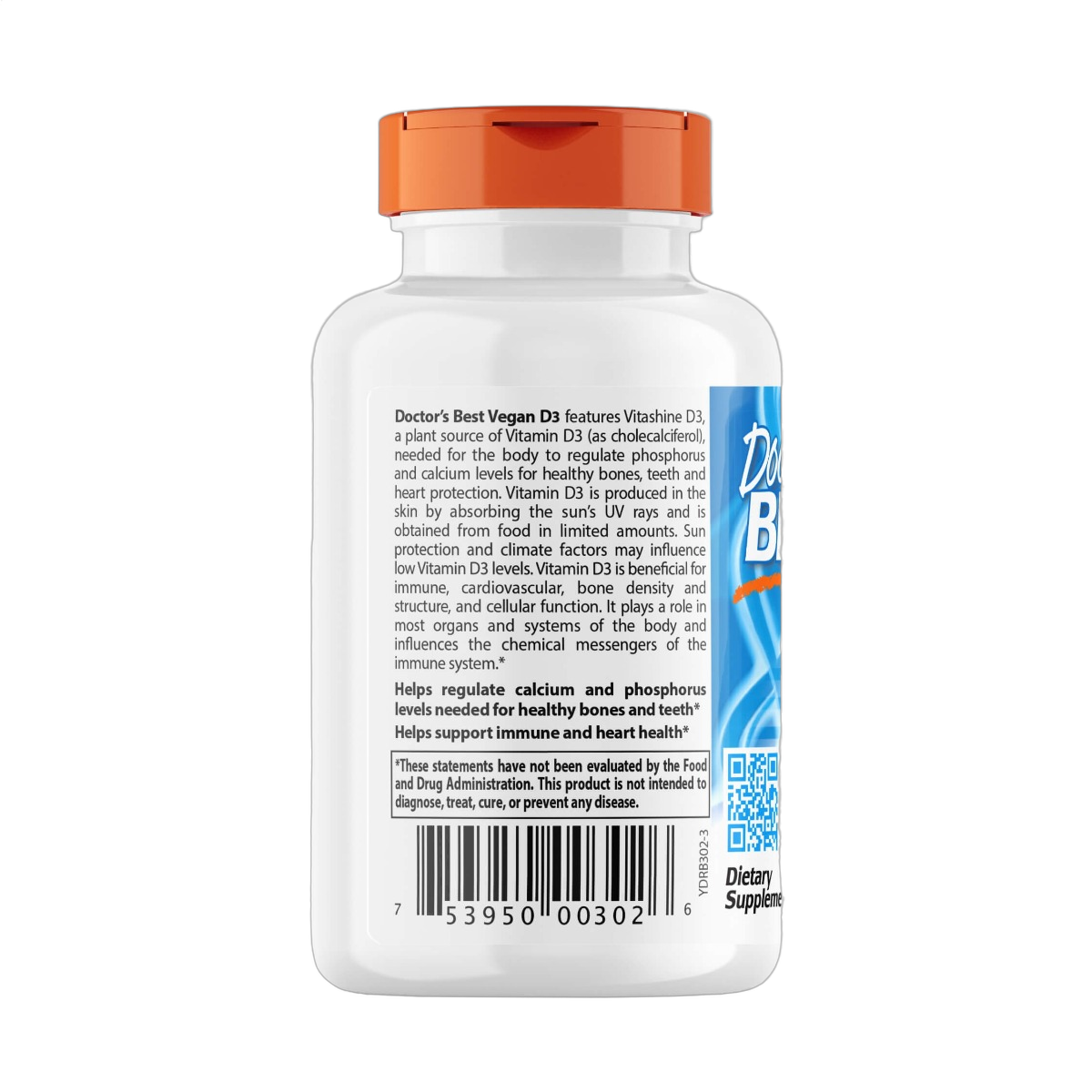 Vegan D3 with Vitashine D3, 2500IU