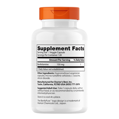 Benfotiamine 150 with BenfoPure, 150mg