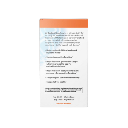 SAM-e, 400mg S-Adenosyl-L-Methionine