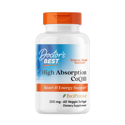 High Absorption CoQ10 with BioPerine, 200mg