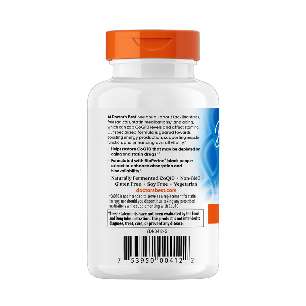High Absorption CoQ10 with BioPerine, 200mg