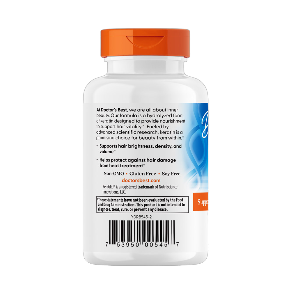 Hydrolyzed Keratin, 500mg