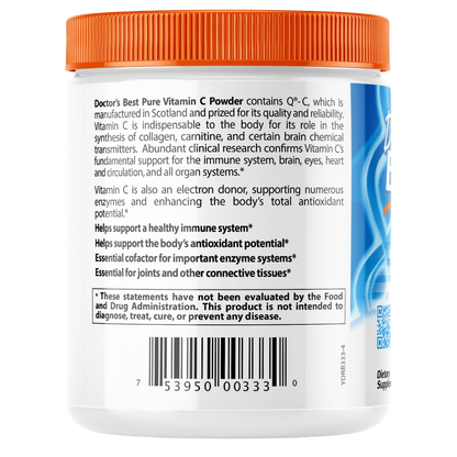 Pure Vitamin C Powder with Q-C