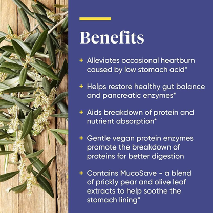 Betaine HCl, heartburn and indigestion relief