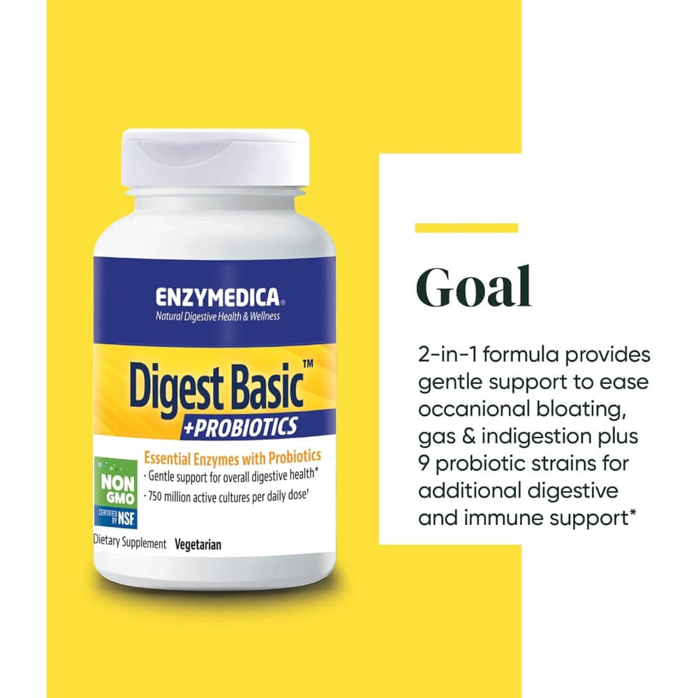 Digest Basic + Probiotics, for gentle digestive support