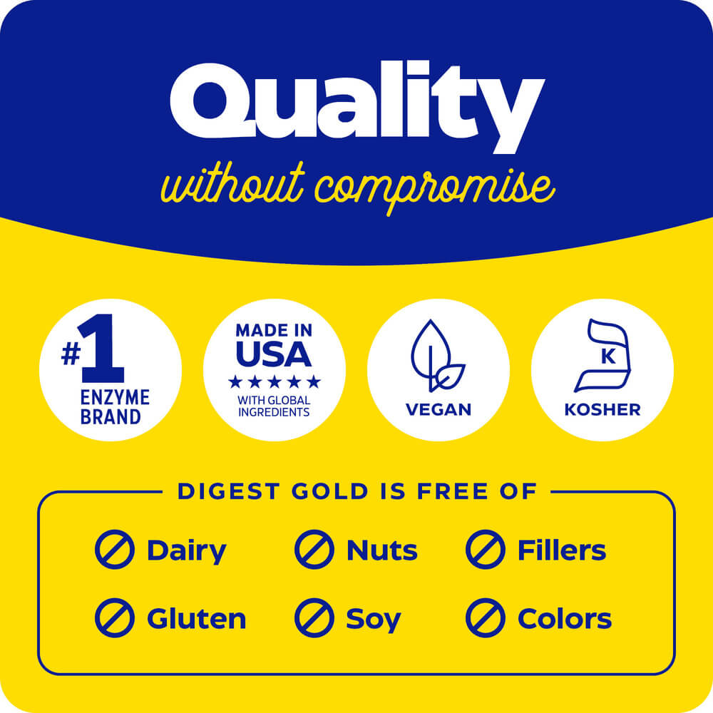 Digest Gold, digestive support for larger meals