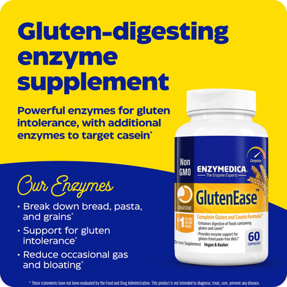 GlutenEase, to aid gluten breakdown