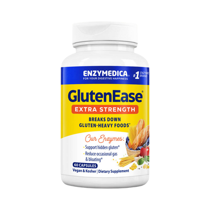 GlutenEase Extra Strength, to aid gluten breakdown