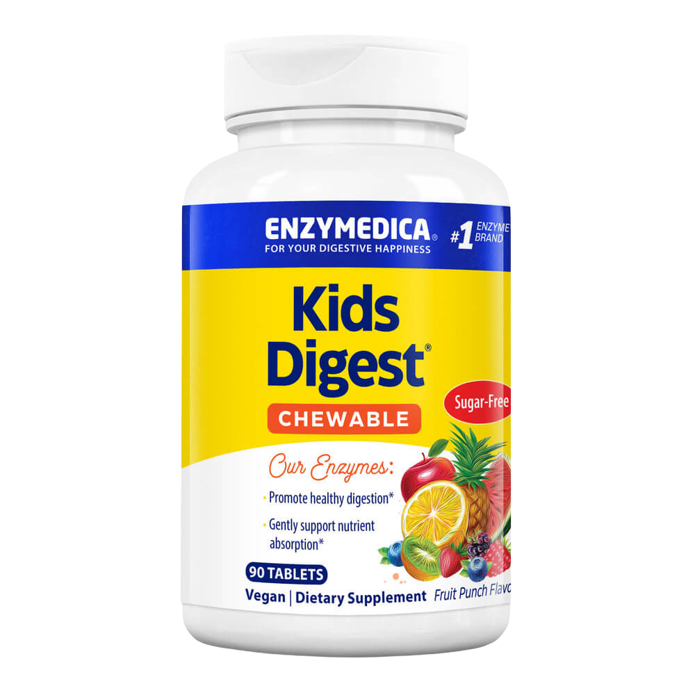 Kids Digest Chewable, gentle digestive support