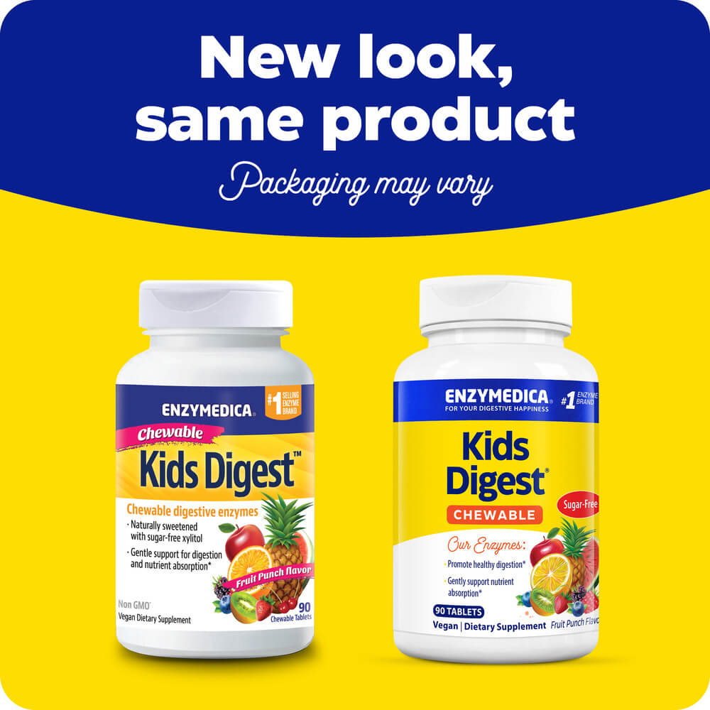 Kids Digest Chewable, gentle digestive support