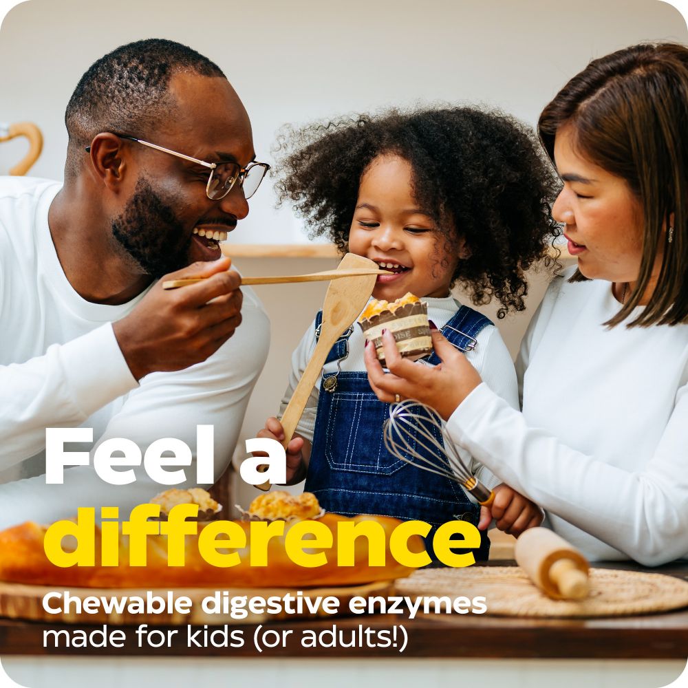 Kids Digest Chewable, gentle digestive support