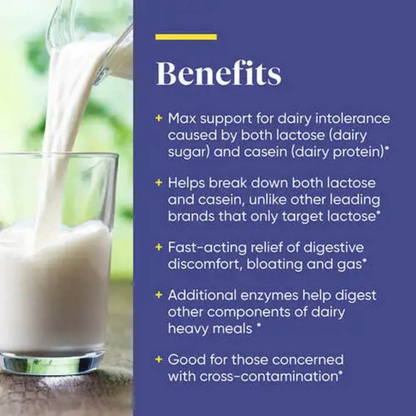 Lacto, dairy digestive support